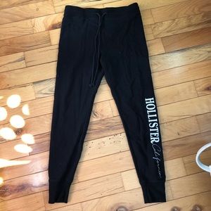 Black Hollister Joggers